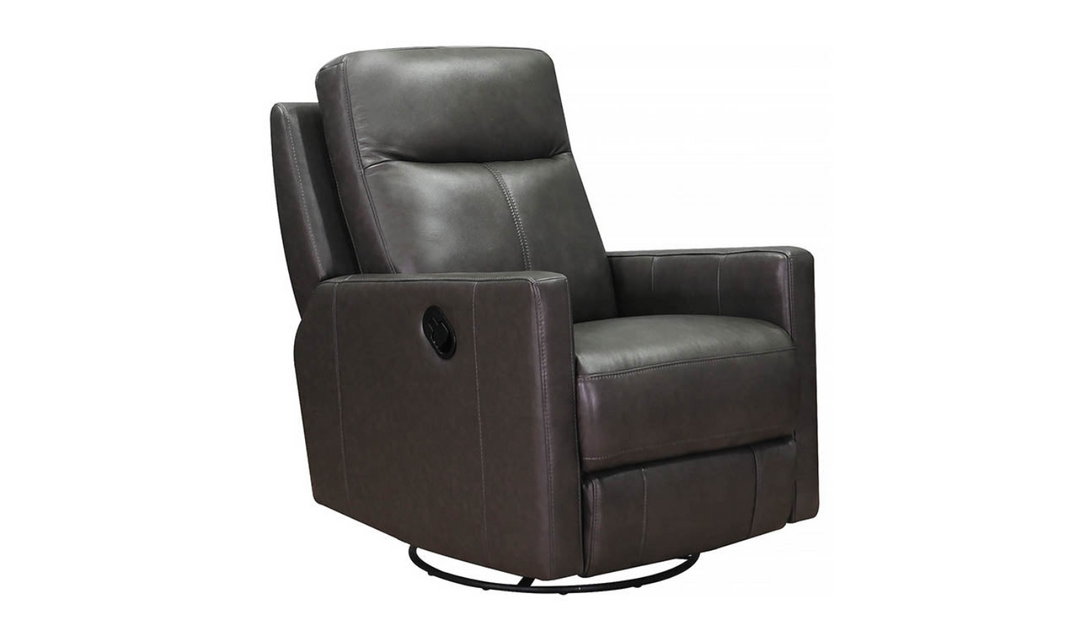 Vienna Power Swivel Rocker Leather Recliner Chair