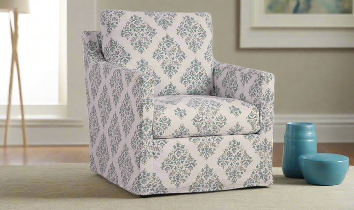 Four Seasons Miles Chair Slipcover Without Skirt