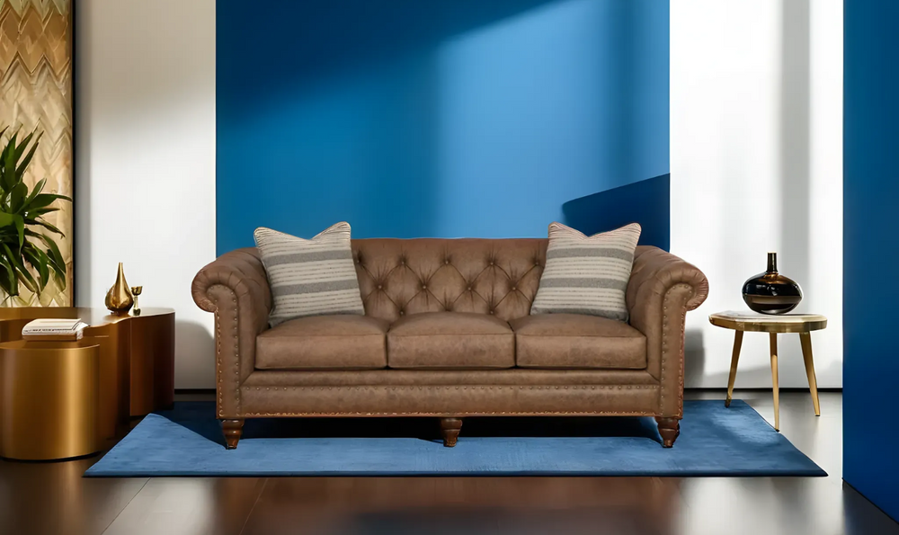 Winslow Leather sofa- jennifer furniture