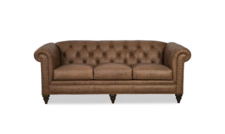 Winslow Leather sofa- jennifer furniture