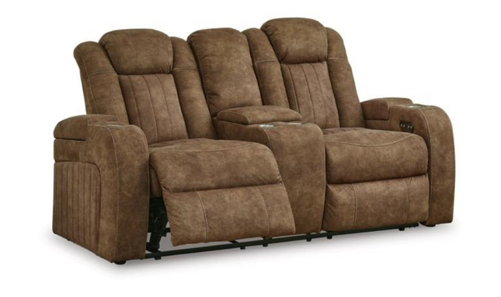 Wolfridge Leather Power Reclining Loveseat