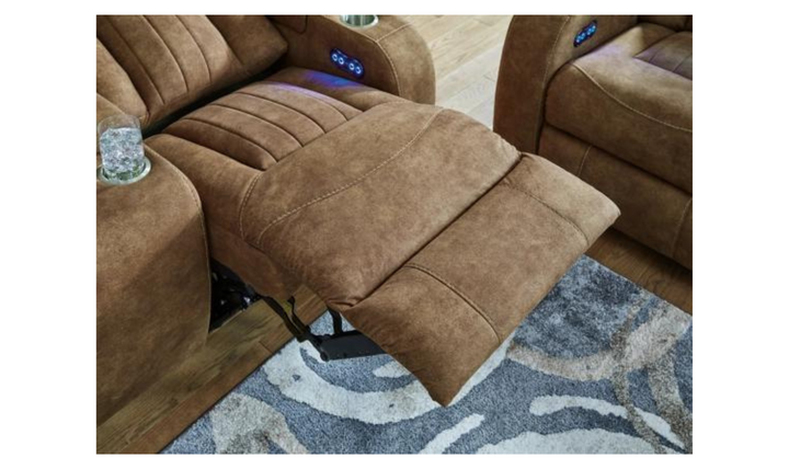 Wolfridge Leather Power Reclining Loveseat