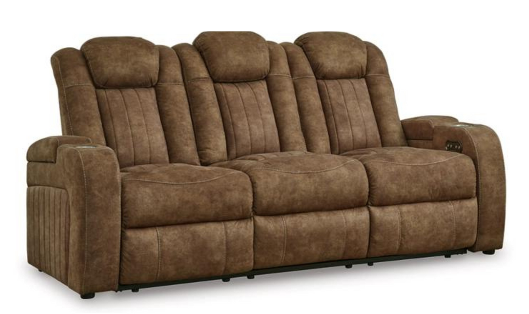 Wolfridge Leather Power Reclining Sofa