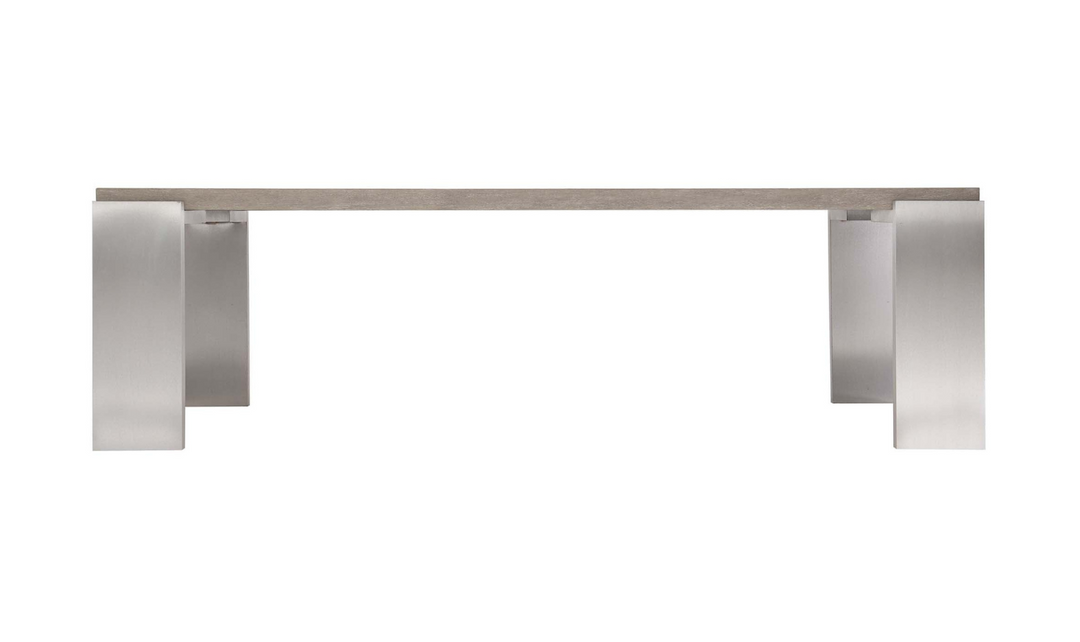 Bernhardt Foundations Rectangle Dining Table with Adjustable Glides-jennifer