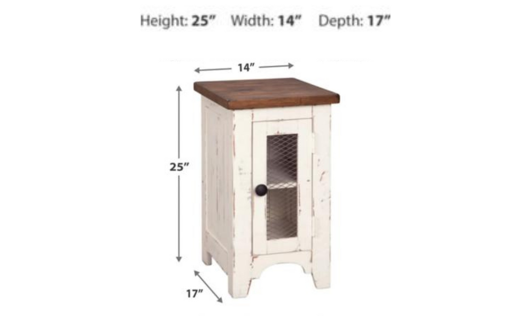 Modern Heritage Wystfield Chair Side End Table