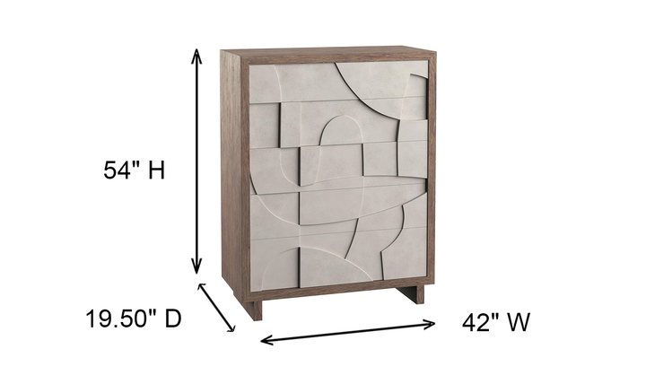 Bernhardt Casa Paros 5-Drawers Wooden Chest