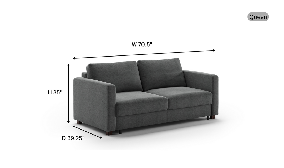 Luonto Fantasy Sofa Sleeper With Level Function & Foam Mattress