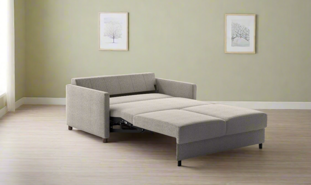 Luonto Polar Fabric Sofa Sleeper With Level Function-Jennifer Furniture