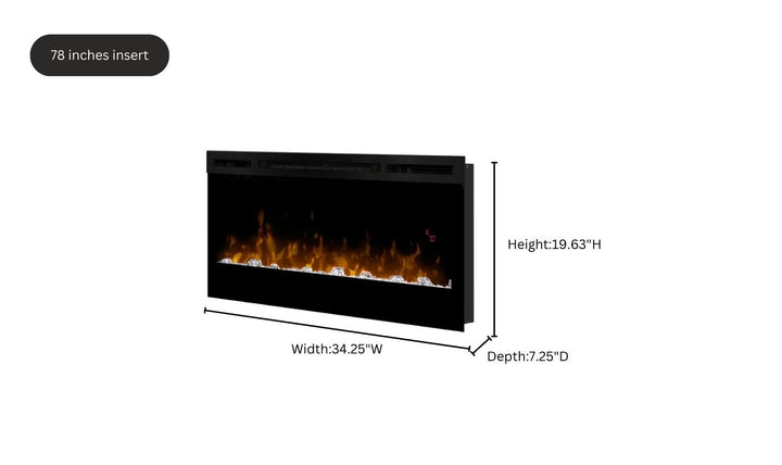 Smart Furniture TV Console with Electric Fireplace