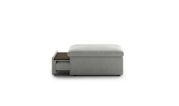 Luonto Otto Cot-Sized Sleeper Ottoman with Drawer Function-Jennifer Furniture