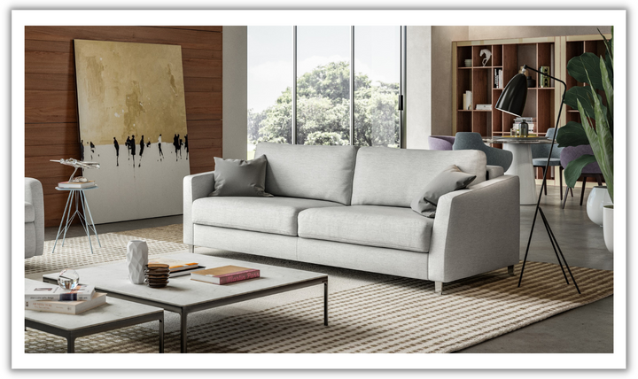 Luonto Monika Fabric Sleeper Sofa with Nest Function