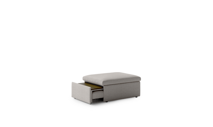 Luonto Otto Cot-Sized Sleeper Ottoman with Drawer Function-Jennifer Furniture