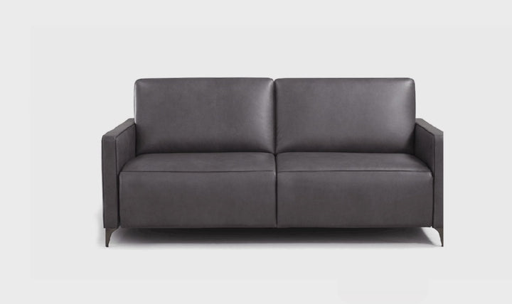 Wigan Italian Leather Queen Sleeper Sofa - Luxury Overnight Collection