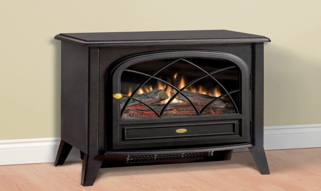 Dimplex Compact Fireplaces Electric Stove - In A Matte Black Finish And  Working Door