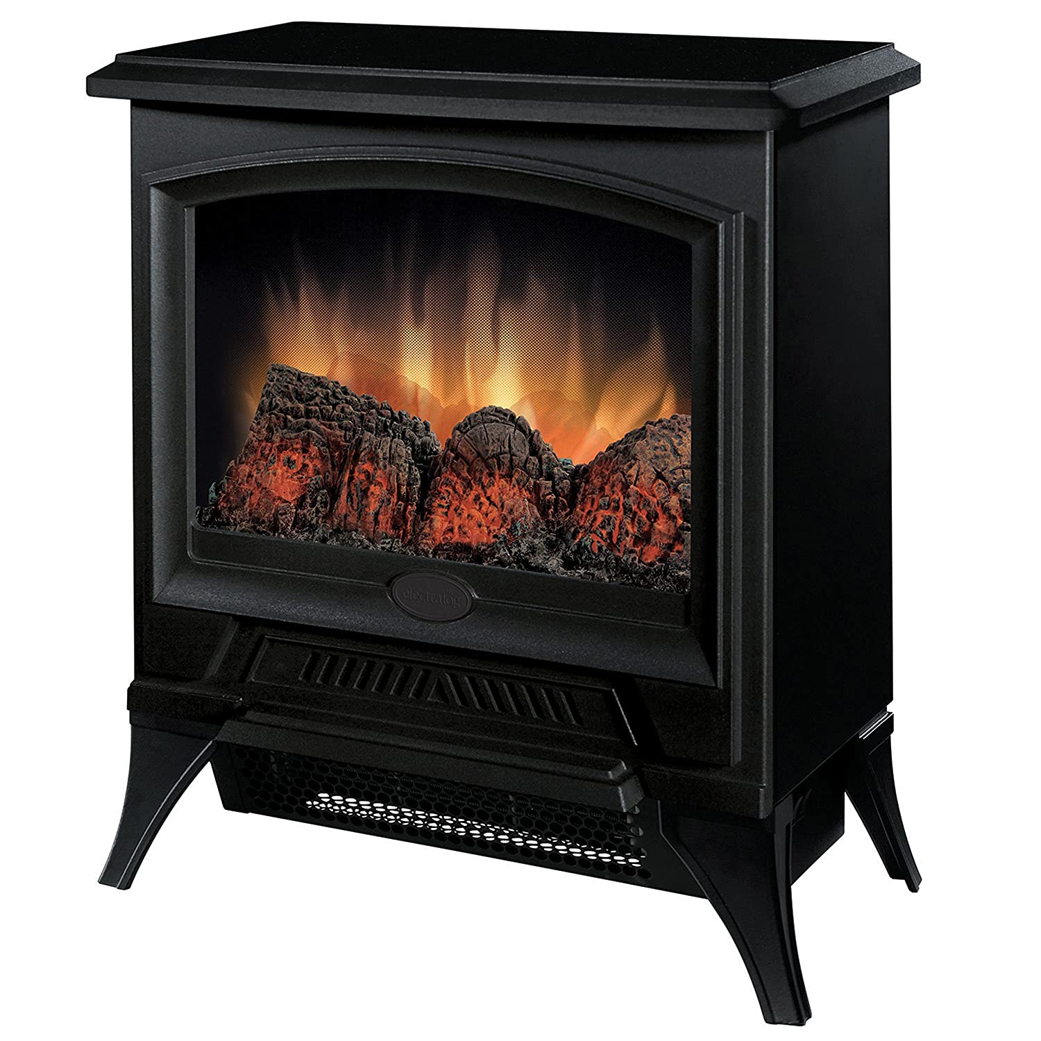 Dimplex Electric Fireplaces and Stove With A Black Finish