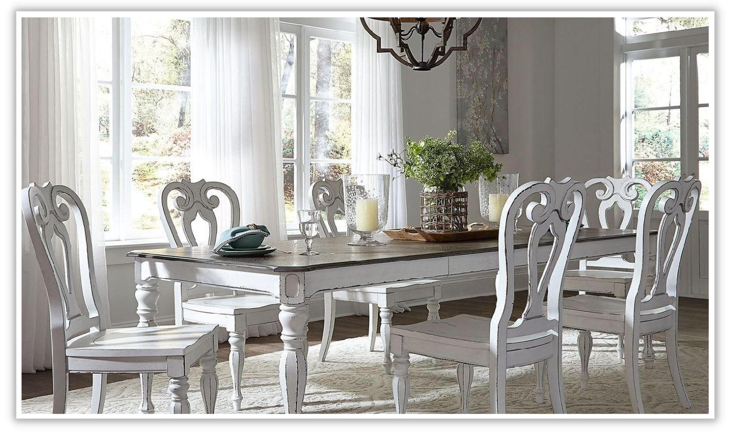 Magnolia Manor Dining Room Set Jennifer Furniture