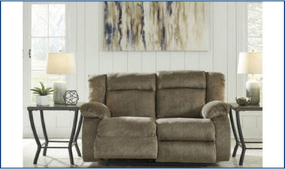 Burkner power store reclining loveseat