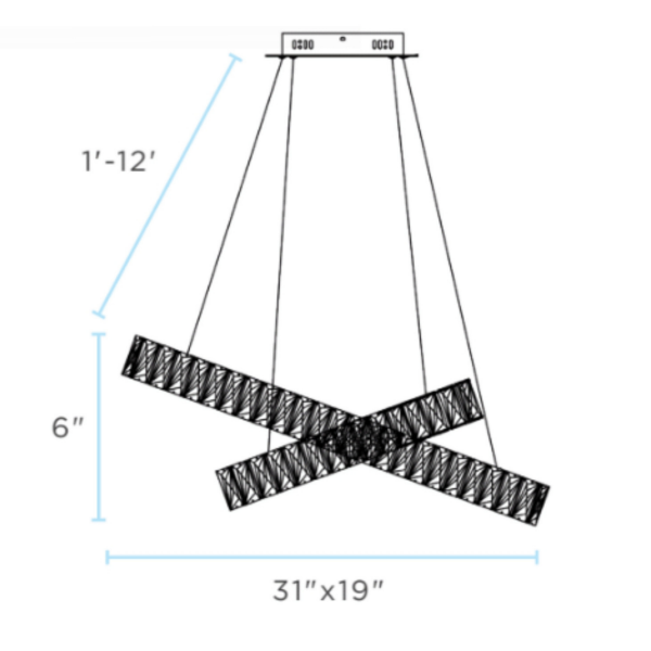 Romeo LED Chandelier