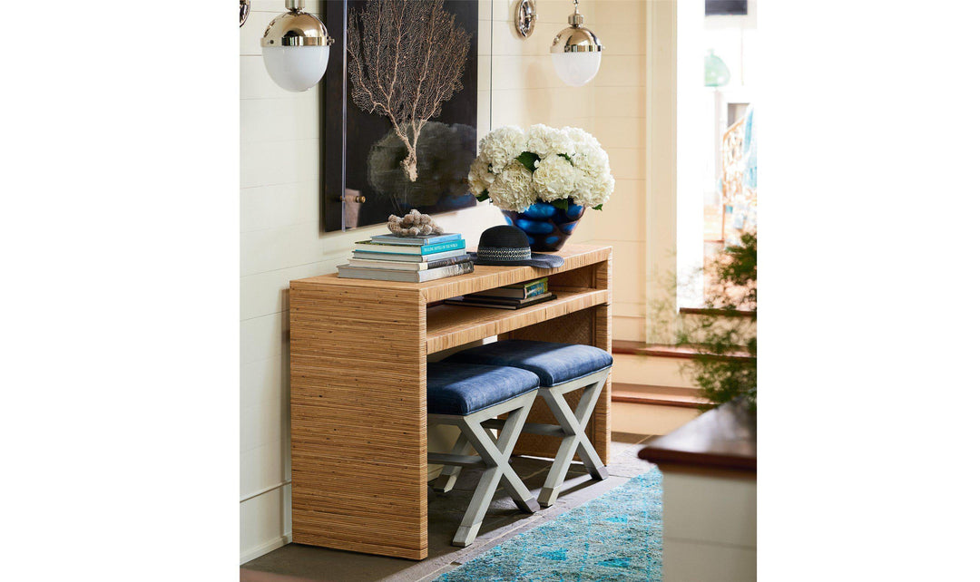 Coastal Living Escape Long Key Console Table-Console Tables-Jennifer Furniture