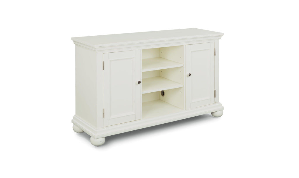 Homestyles Dover Off White Wood Pantry Storage Cabinet with