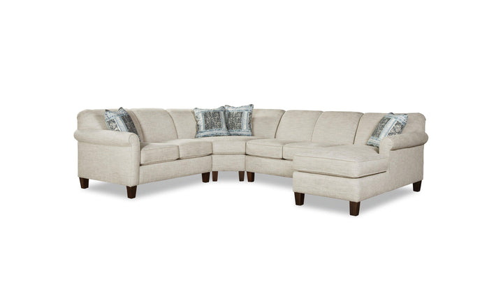 Melbourne - Queen Sleeper W/Memory Foam-Sectional Pieces-Jennifer Furniture