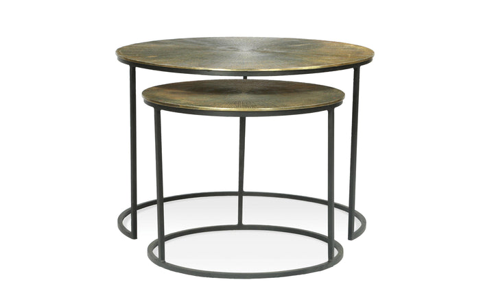 Portia 2pc Nesting Cocktail Tbls-Coffee Tables-Jennifer Furniture