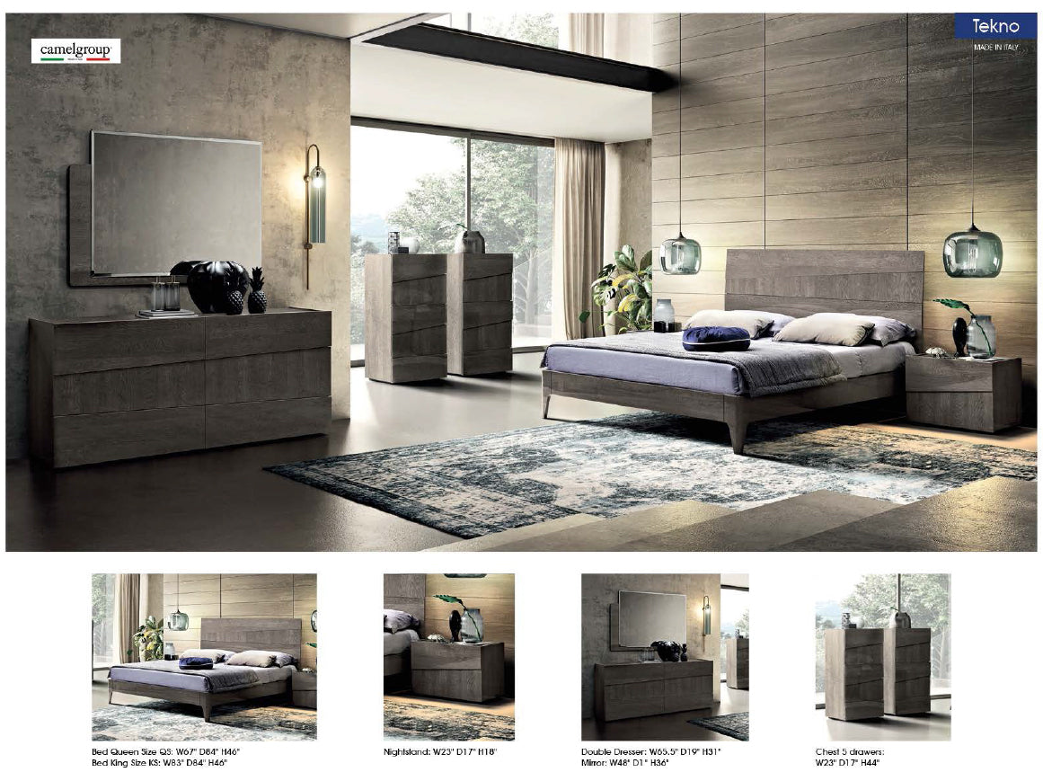 Platinum Legno Bed for regal ambiance in a discount cost – Jennifer  Furniture
