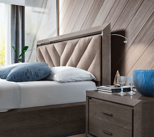 Platinum Legno Bed for regal ambiance in a discount cost – Jennifer  Furniture